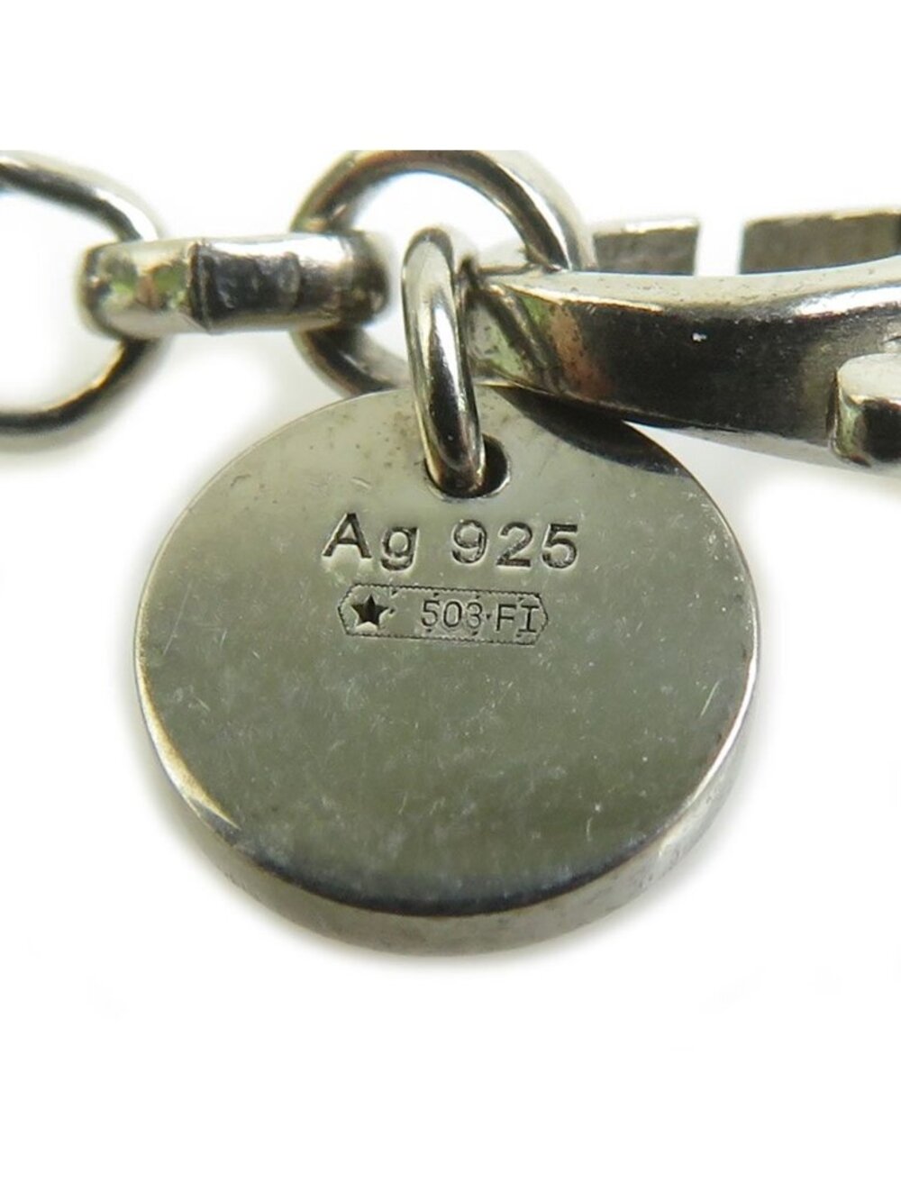 Gucci Necklace Interlocking Silver - Picture 8 of 9